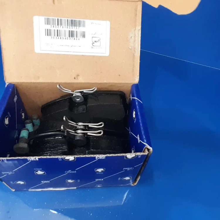 لنت ترمز چرخ جلو با سیم پژو 405 برند تکستار(TEXTAR)ایساکو شرکتی اصل کد1620100754